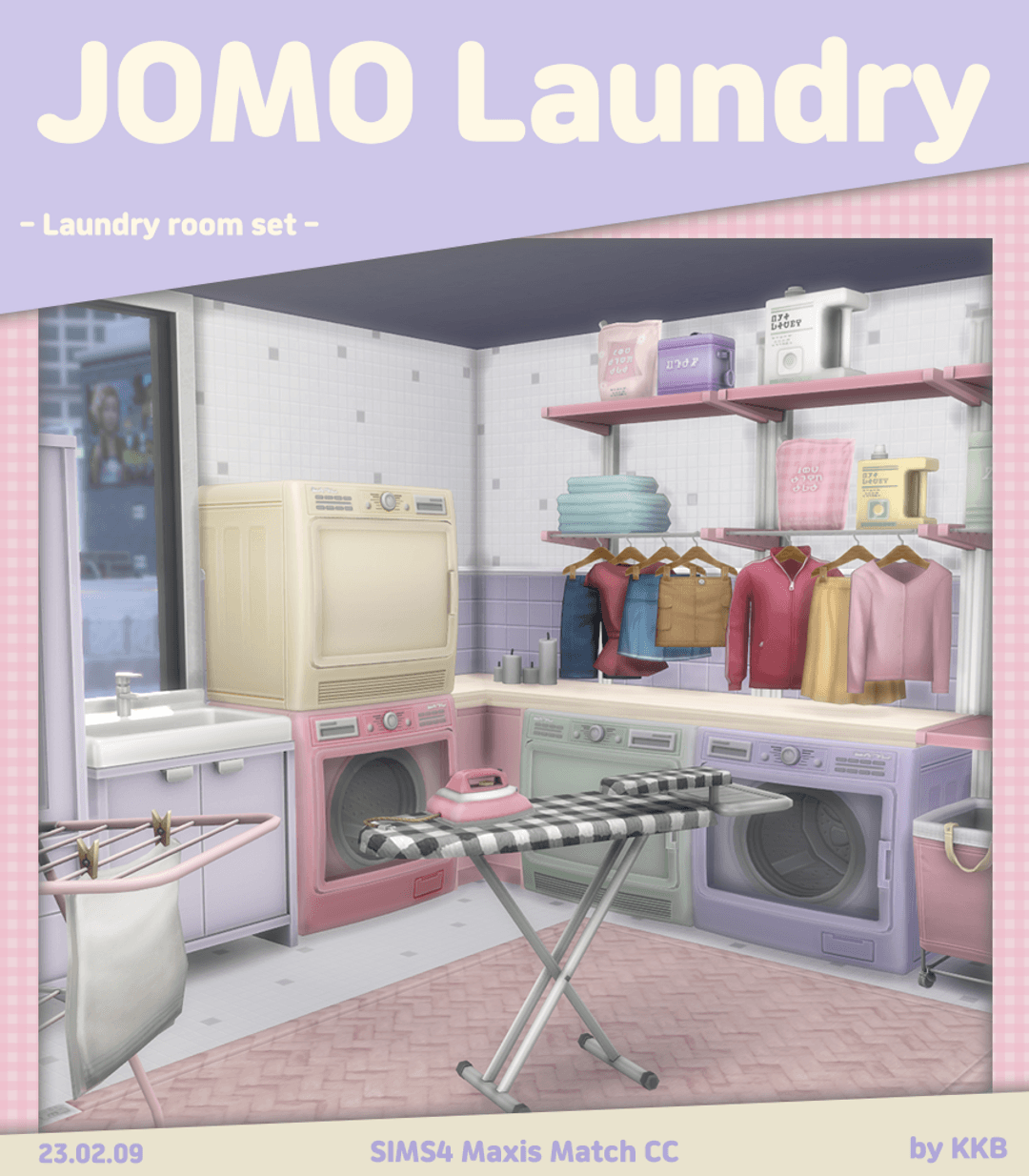 Скриншот мода Набор для прачечной JOMO Laundry